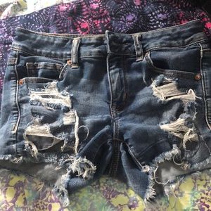 Super Stretch Denim Shorts